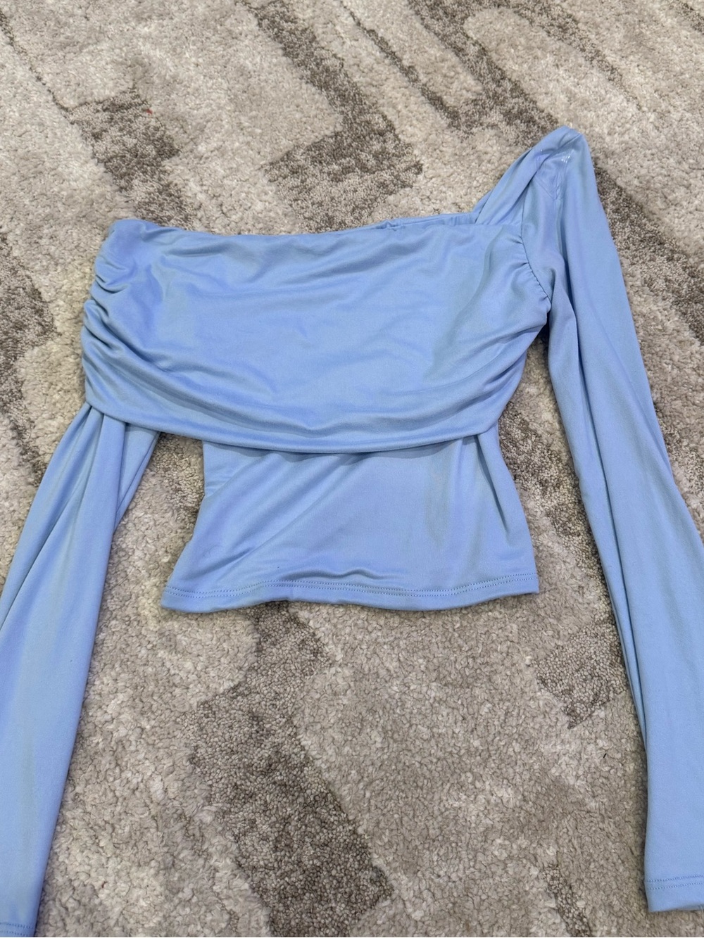 Off The Shoulder Long Sleeve Top